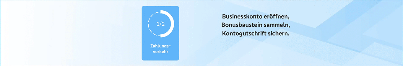 Businesskonto eröffnen und vom Bonusprogramm profitieren!