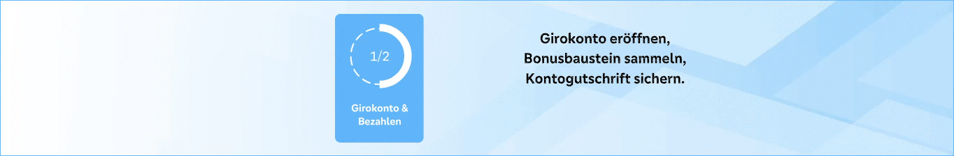 Girokonto eröffnen und vom Bonusprogramm profitieren!