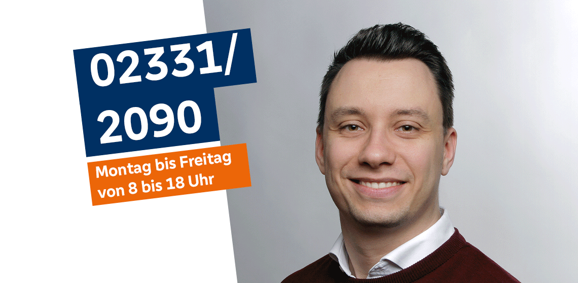 Übersicht Mitarbeitende der Märkischen Bank Direkt unter Angabe der Telefonnummer und Öffnungszeiten 