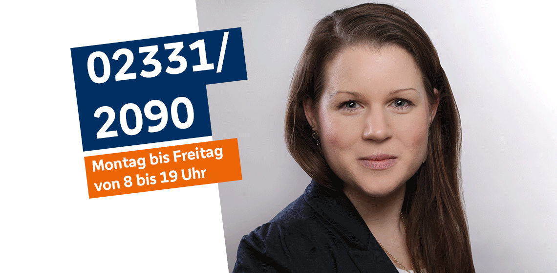 bersicht Mitarbeitende der Märkischen Bank Direkt unter Angabe der Telefonnummer und Öffnungszeiten 