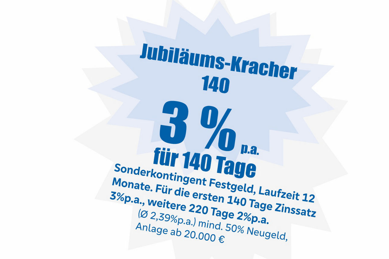 Jubiläums-Kracher 140