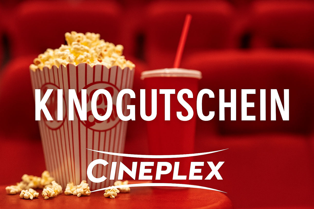 Logo des Cineplex. Gutschein Cineplex über 15 EUR
