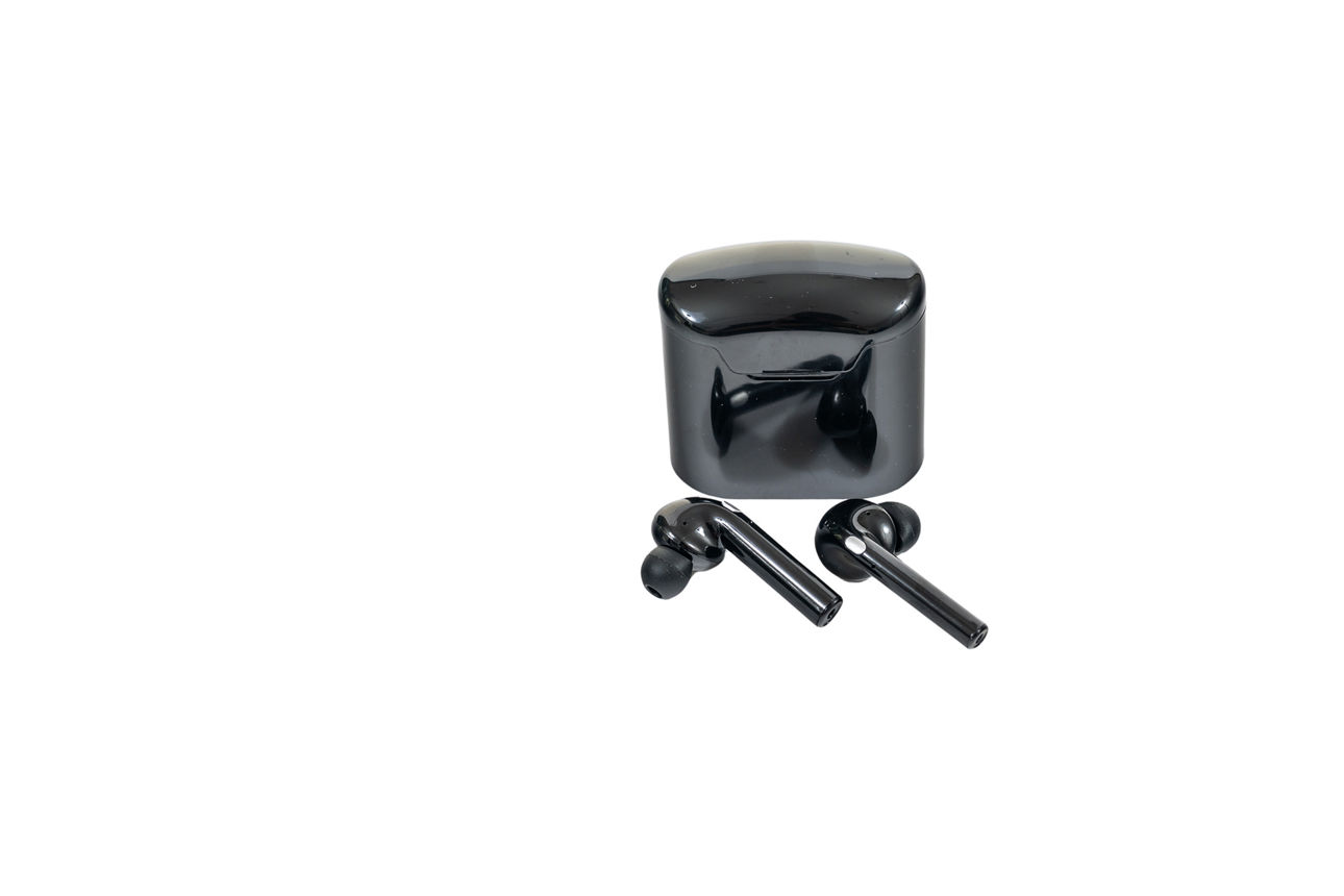 In-Ear Kopfhörer Bluetooth in weiß-gelb