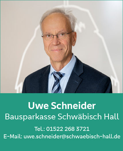 Ansprechpartner Schwäbisch Hall Bausparkasse Uwe Schneider
