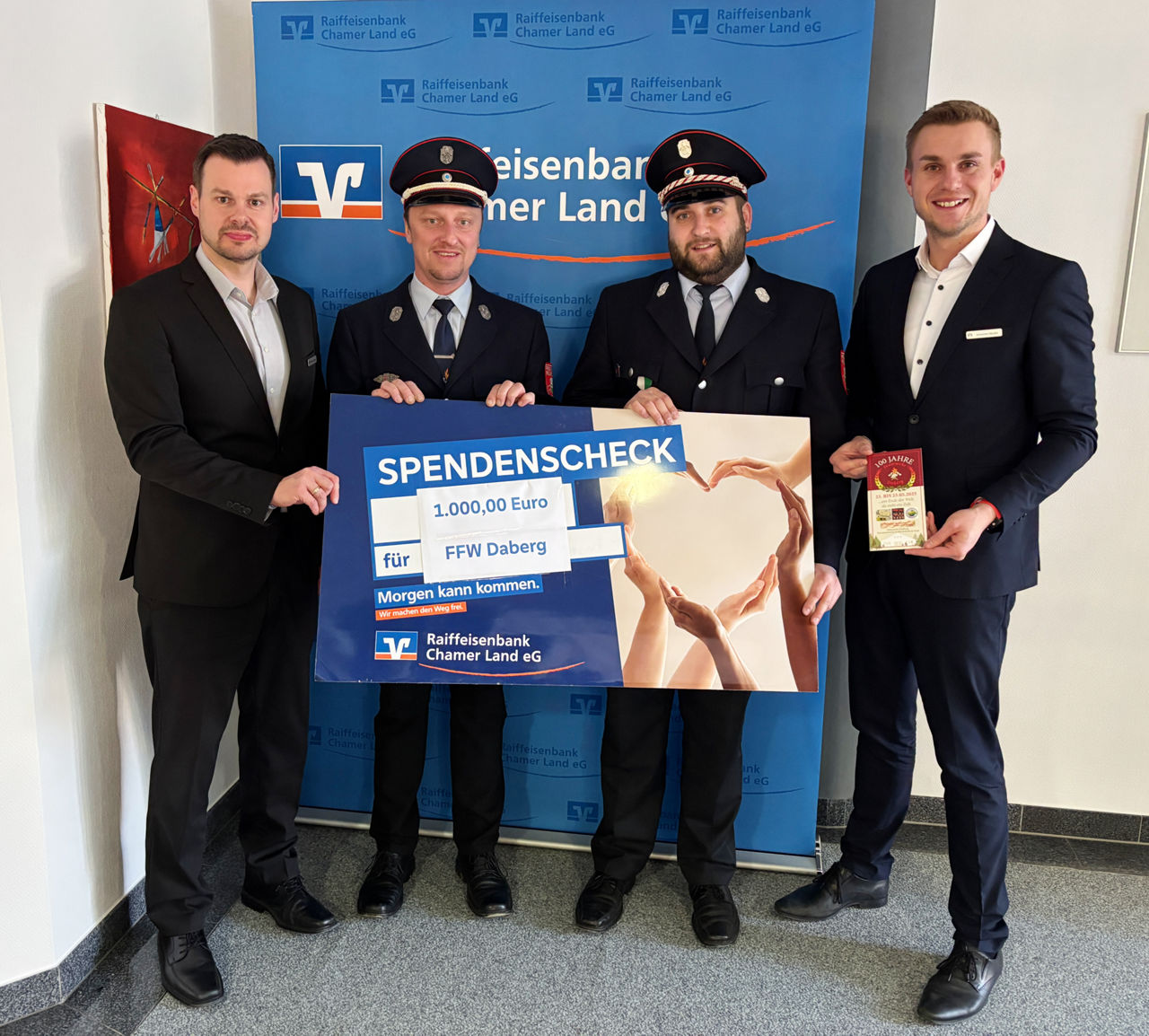 Spendenübergabe