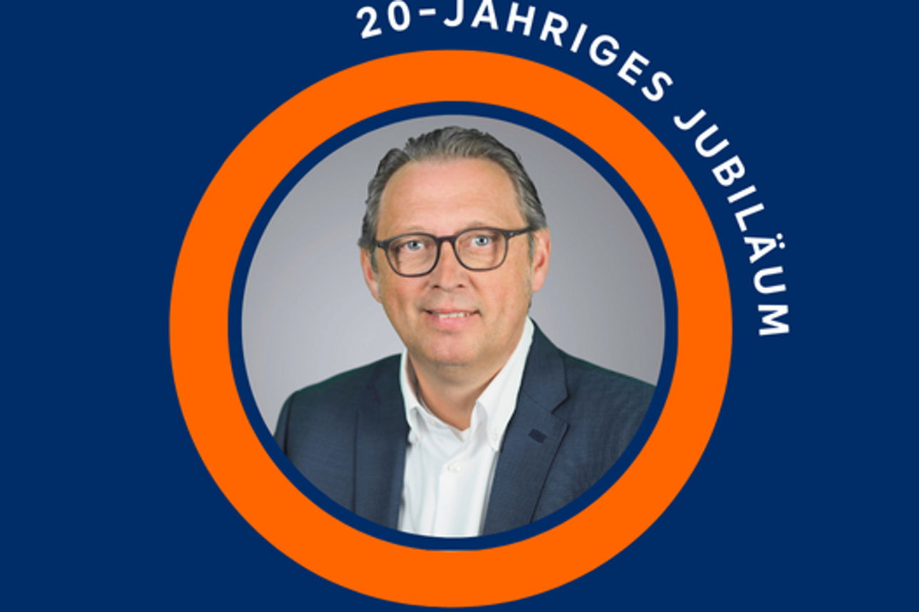 Ein Bild mit unserem Jubilar