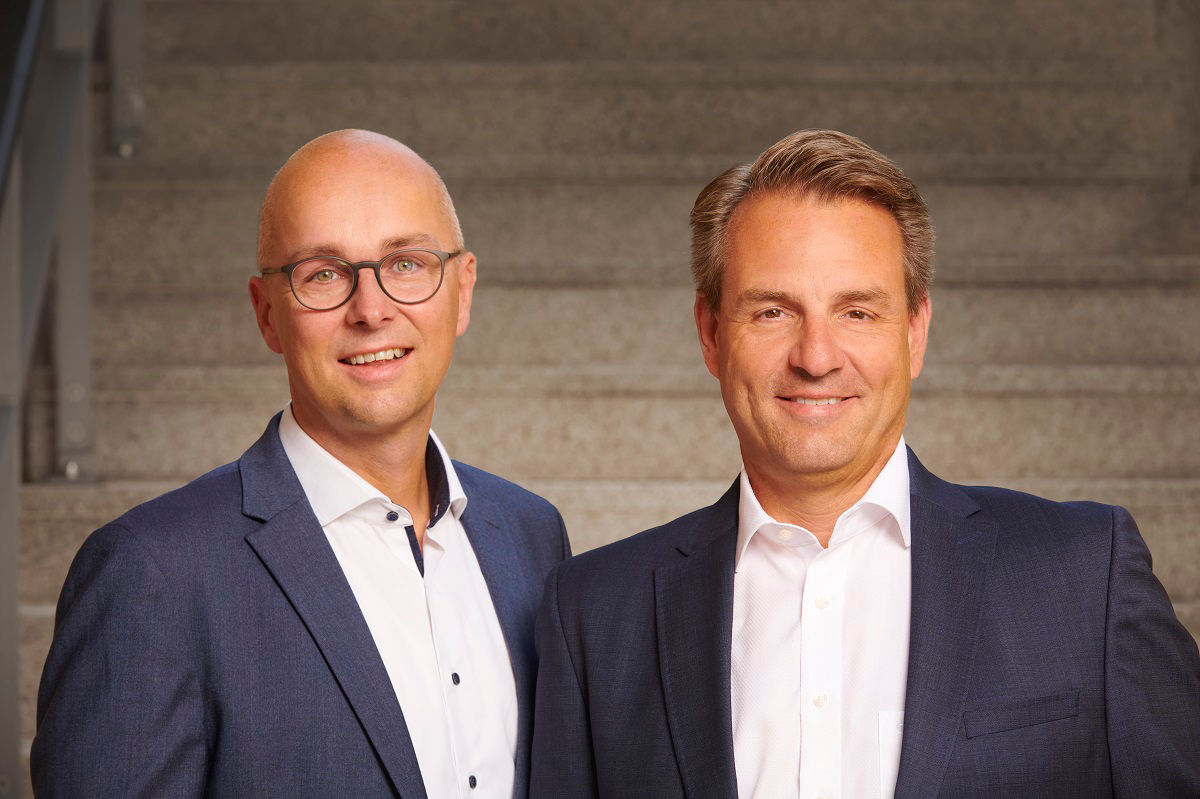 Der Vorstand der Ostfriesische Volksbank eG - Guido Mülder und Georg Alder