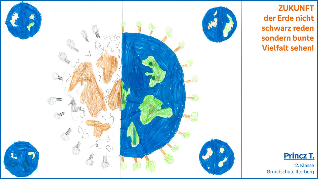 ZUKUNFT der Erde nicht schwarz reden sonder bunte Vielfalt sehen!