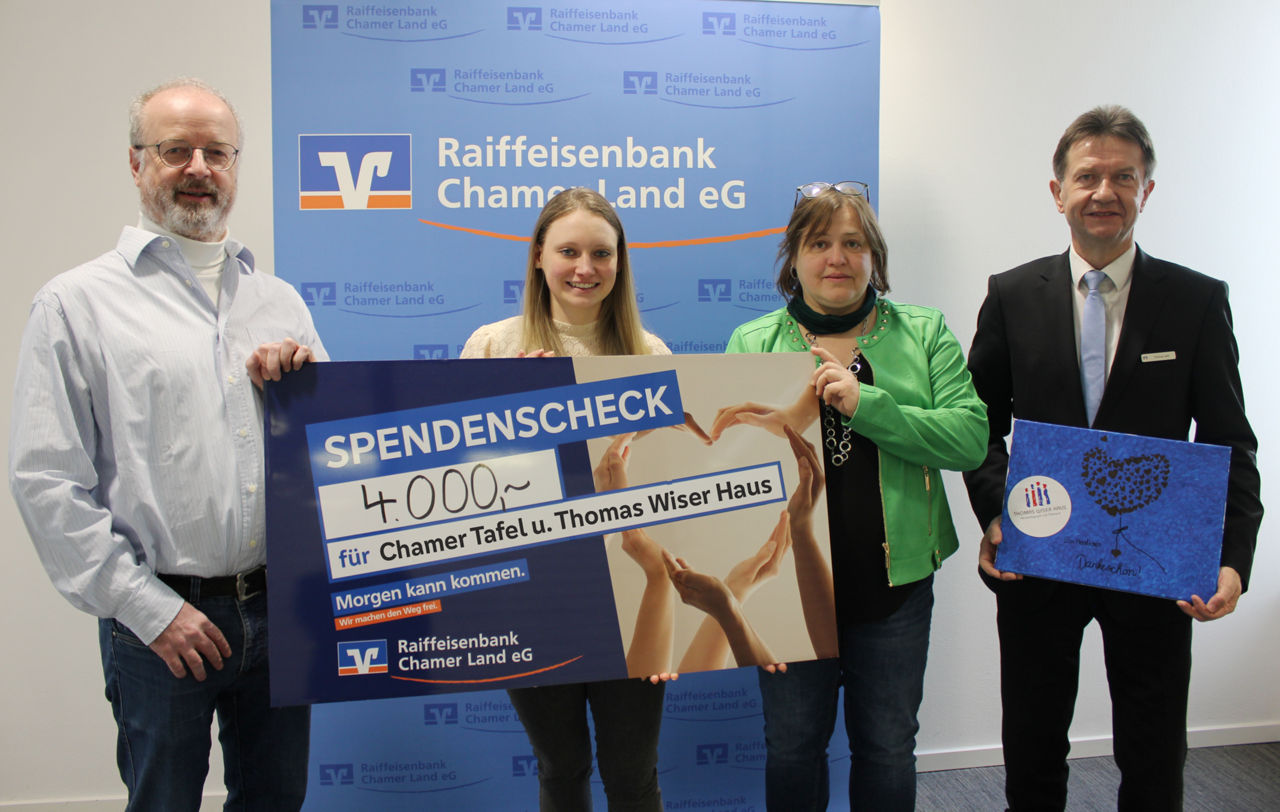 Spendenübergabe