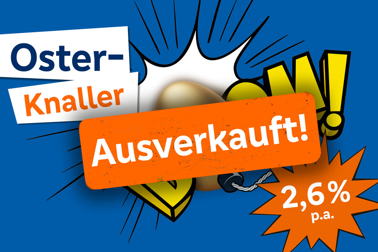 Osterknaller 2,6% p.a.
