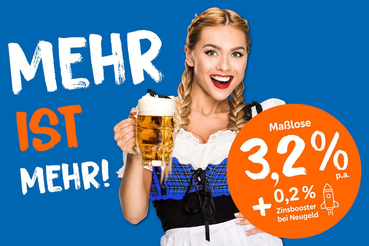 Zinsangebot 3,2% p.a.