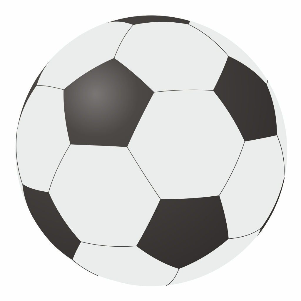 Bild eines schwarz-weißen Fußballs