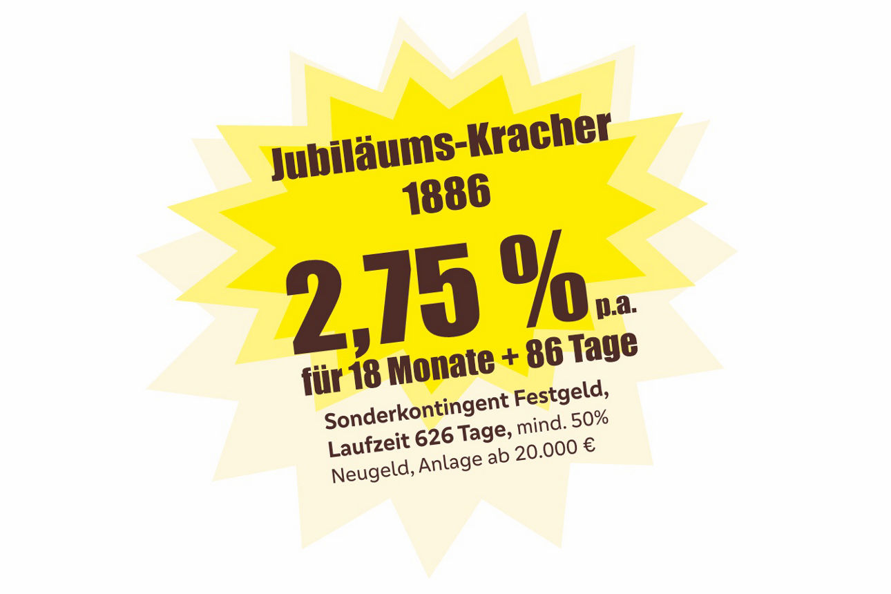 Jubiläums-Girokonto
