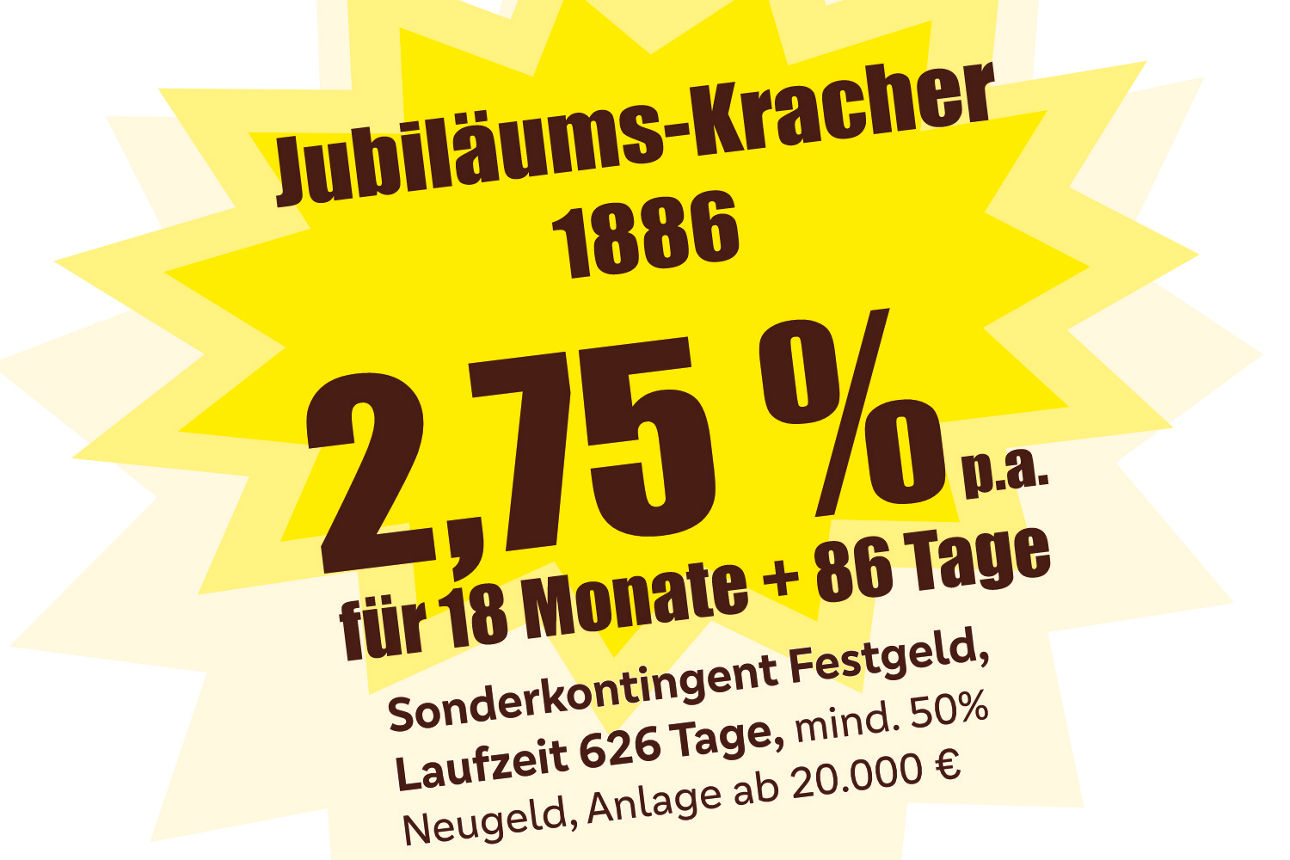 Jubiläums-Girokonto