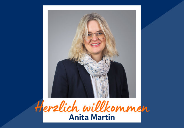 Neue Kollegin Anita Martin