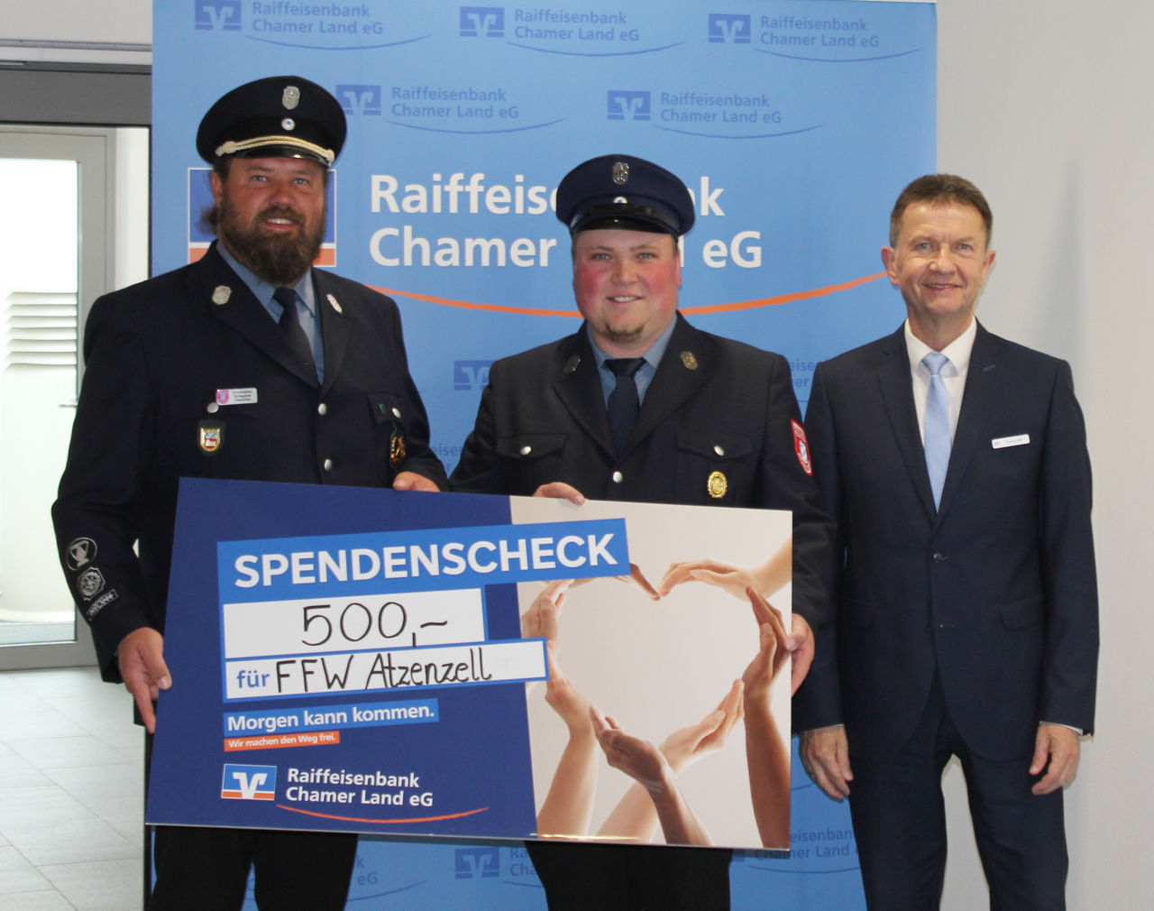 Spendenübergabe