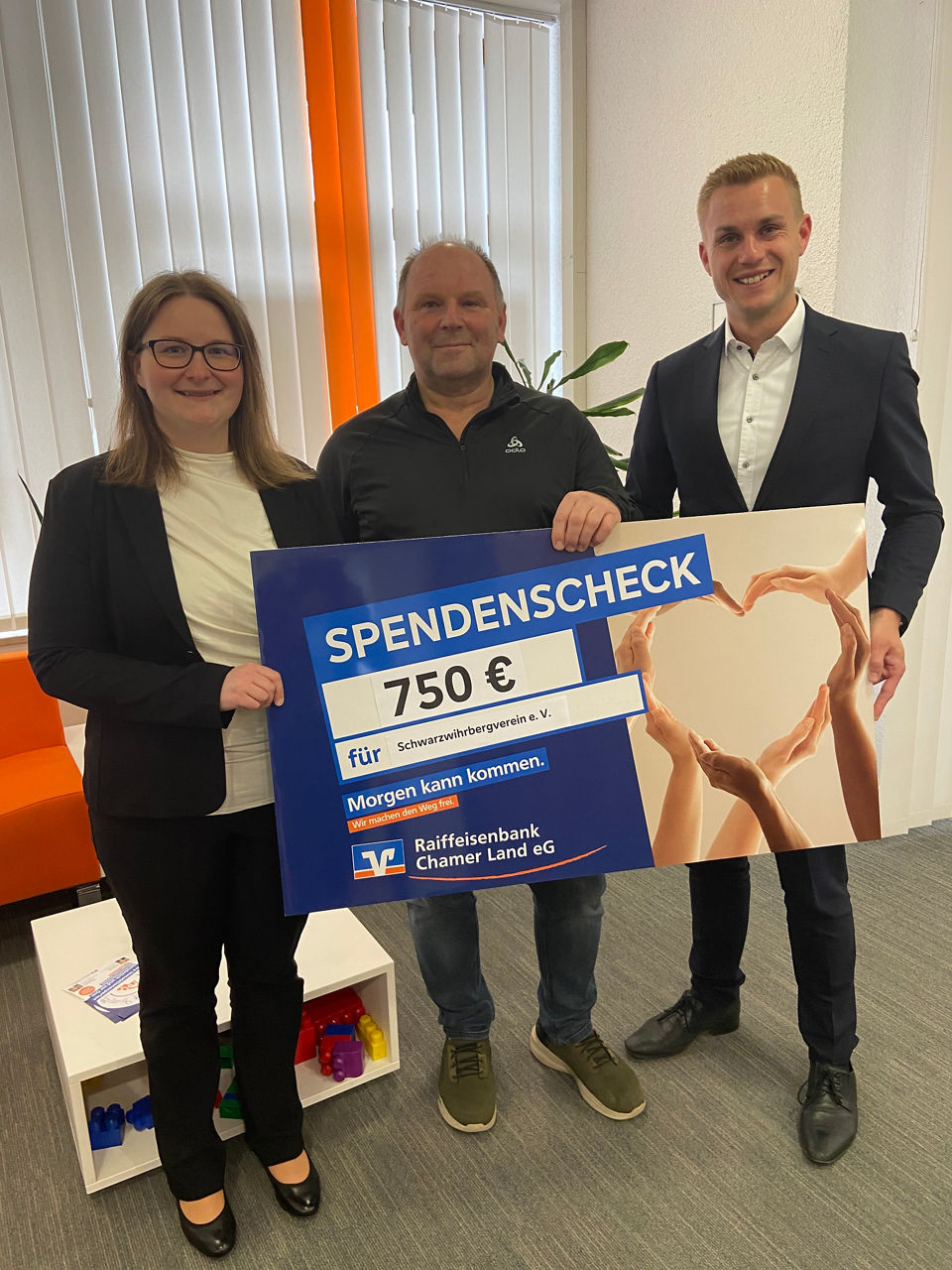 Spendenübergabe