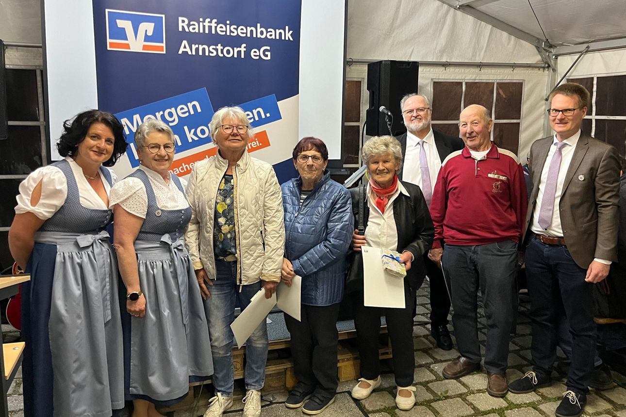 Ehrung der langjährigen Mitglieder