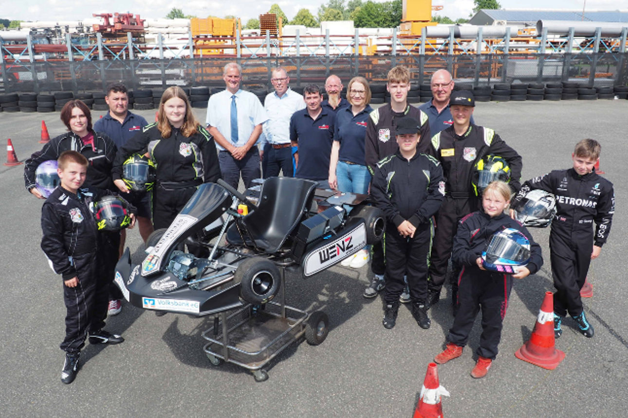E-Kart für die Motorsportfreunde Steinfeld