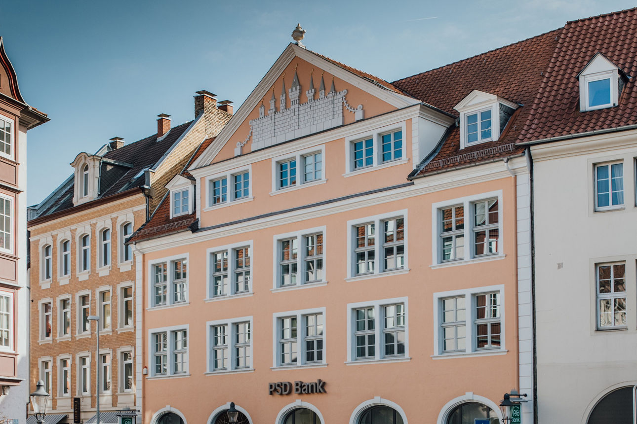 Ansicht einer Geschäftsstelle Ihrer PSD Bank Braunschweig eG