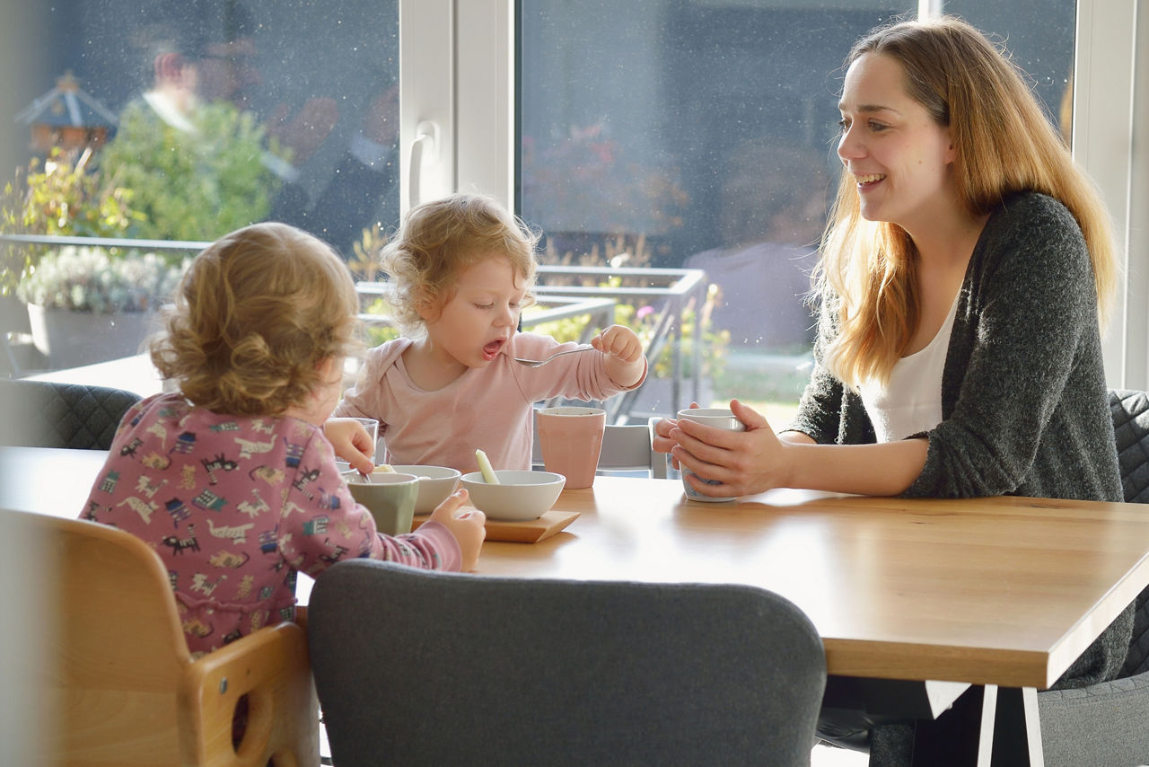 Swantje Prüser, Eigenheim-Besitzerin.
