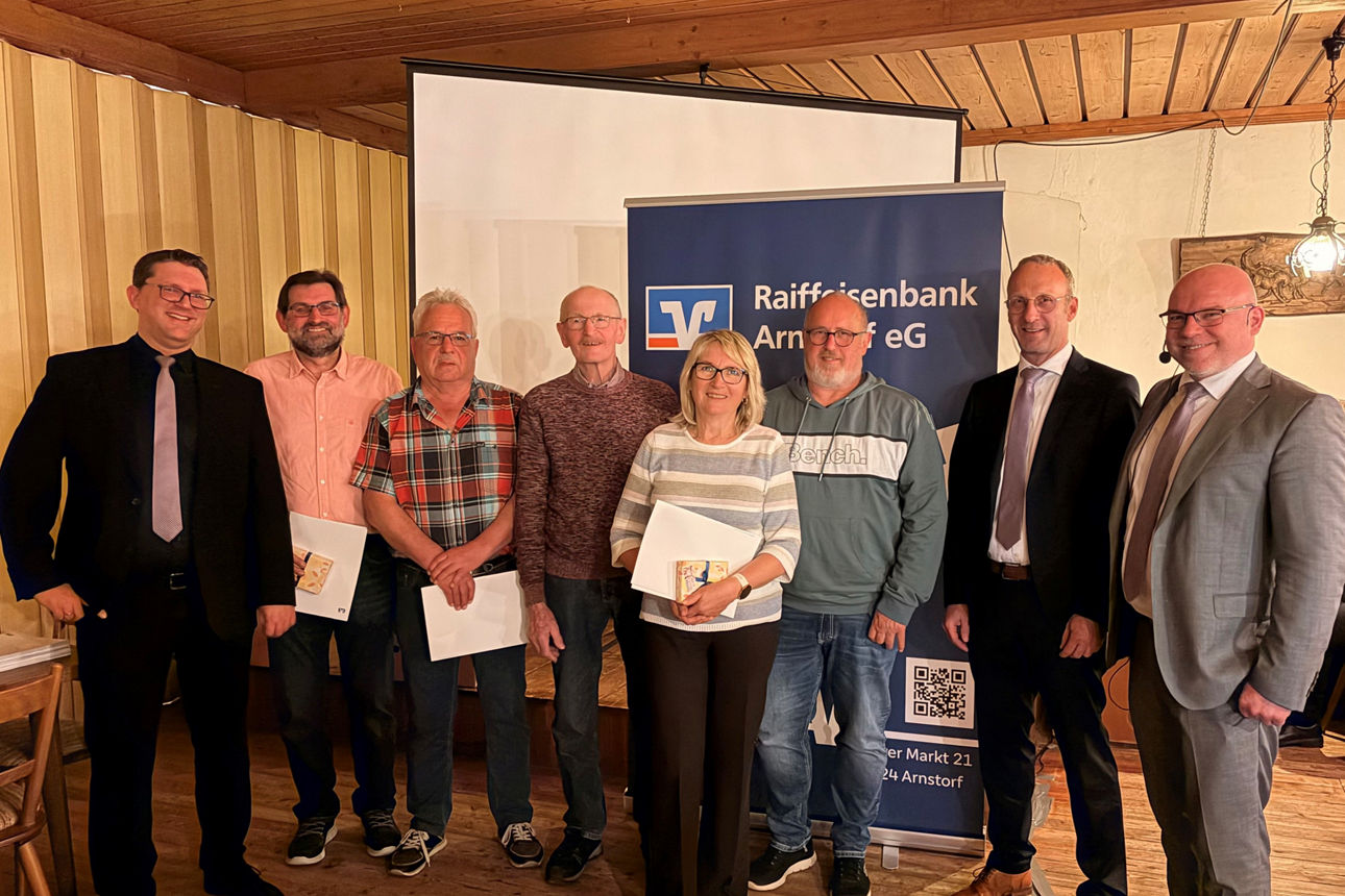 Ehrung der langjährigen Mitglieder