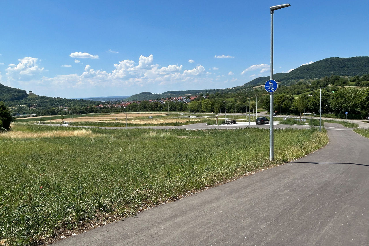 Abbildung vom Bauplatz 1 Vor Buchhalden