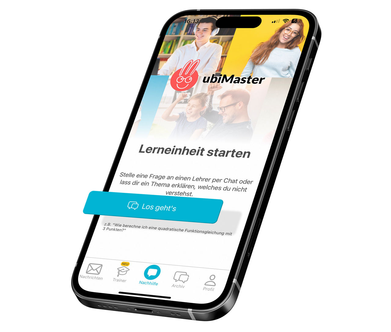 UbiMaster-Plattform, die eine personalisierte Lernunterstützung ermöglicht.