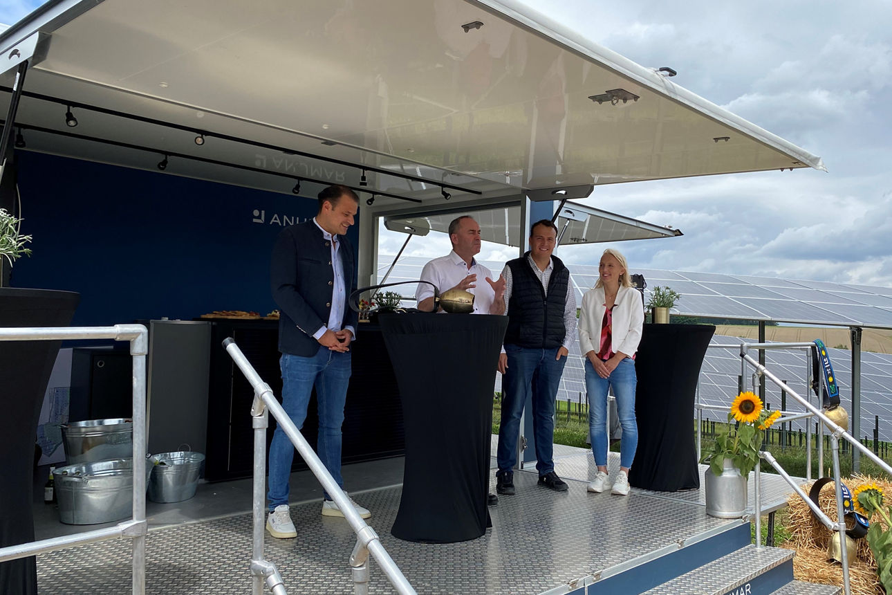 Einweihung Brandl PV - Rede von Hubert Aiwanger