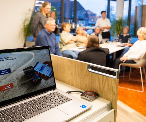 Präsentation in einer Gruppe