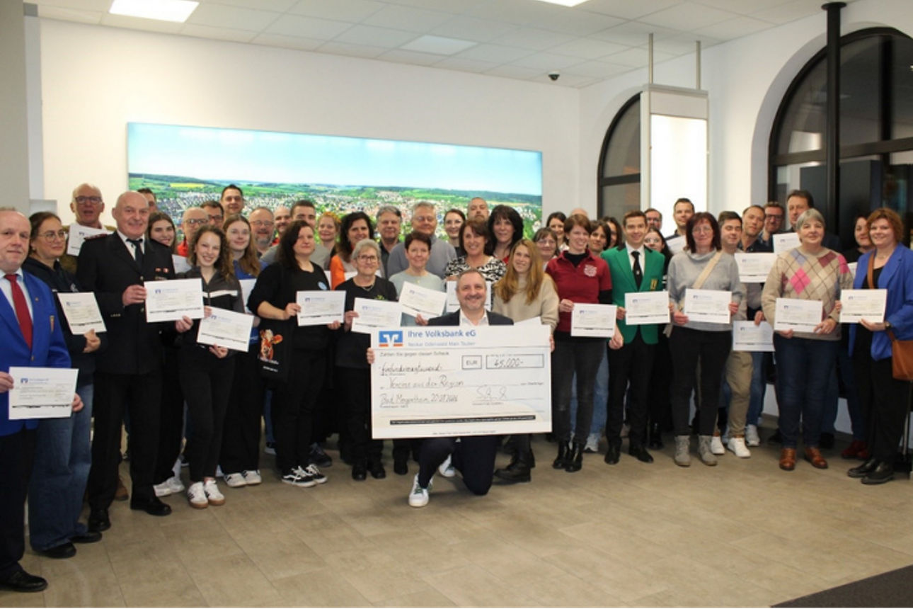 Spendenübergabe "wir-für-hier" Bad Mergentheim