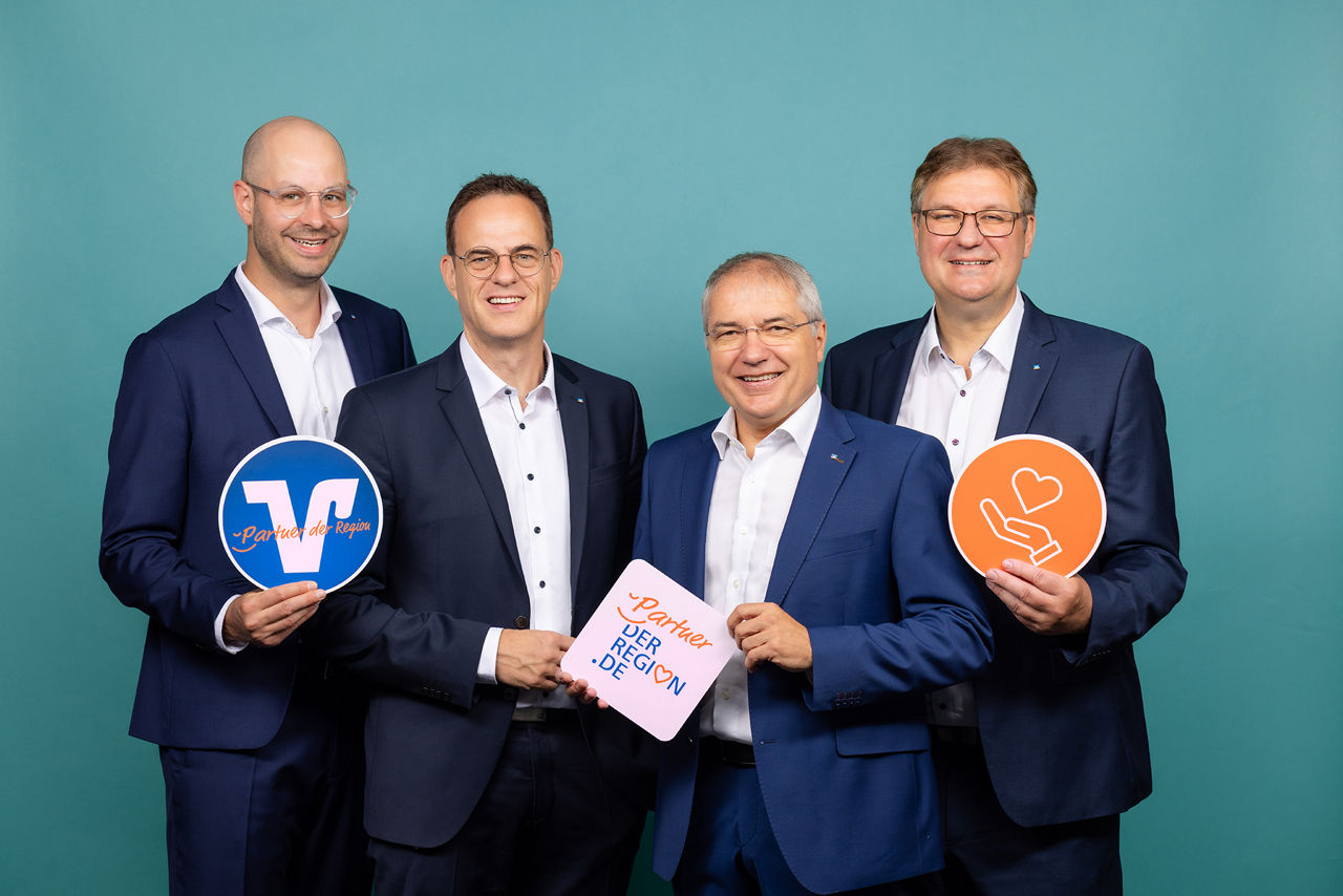 Vorstand der VR Bank Fulda - v.l. Sebastian Emmert, Torsten Hopf, Frank Mackenroth, Thomas Sälzer.jpg