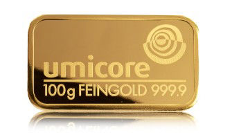 Goldbarren 100 g