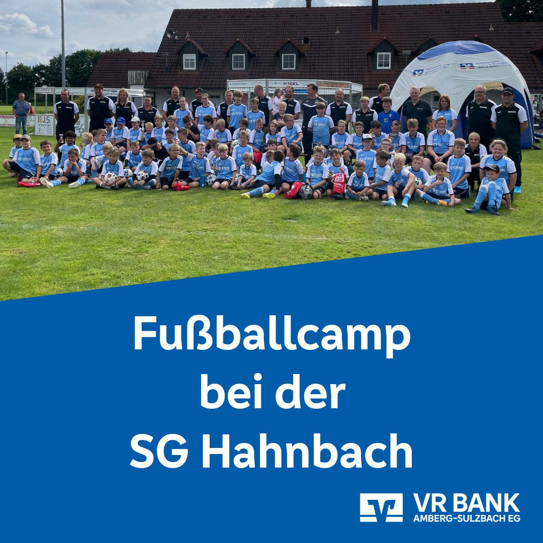 Die TeilnehmerInnen des Fußballcamps in Hahnbach