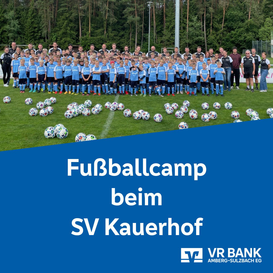 Die TeilnehmerInnen des Fußballcamps in Kauerhof