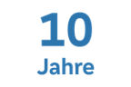 Schriftzug 10 Jahre