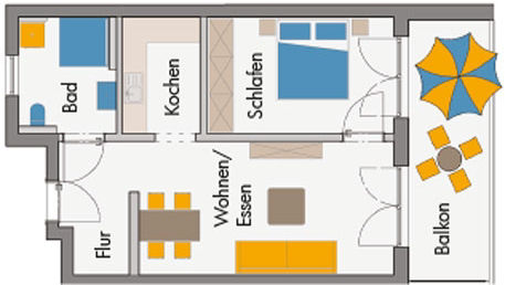 Grundriss Wohnung
