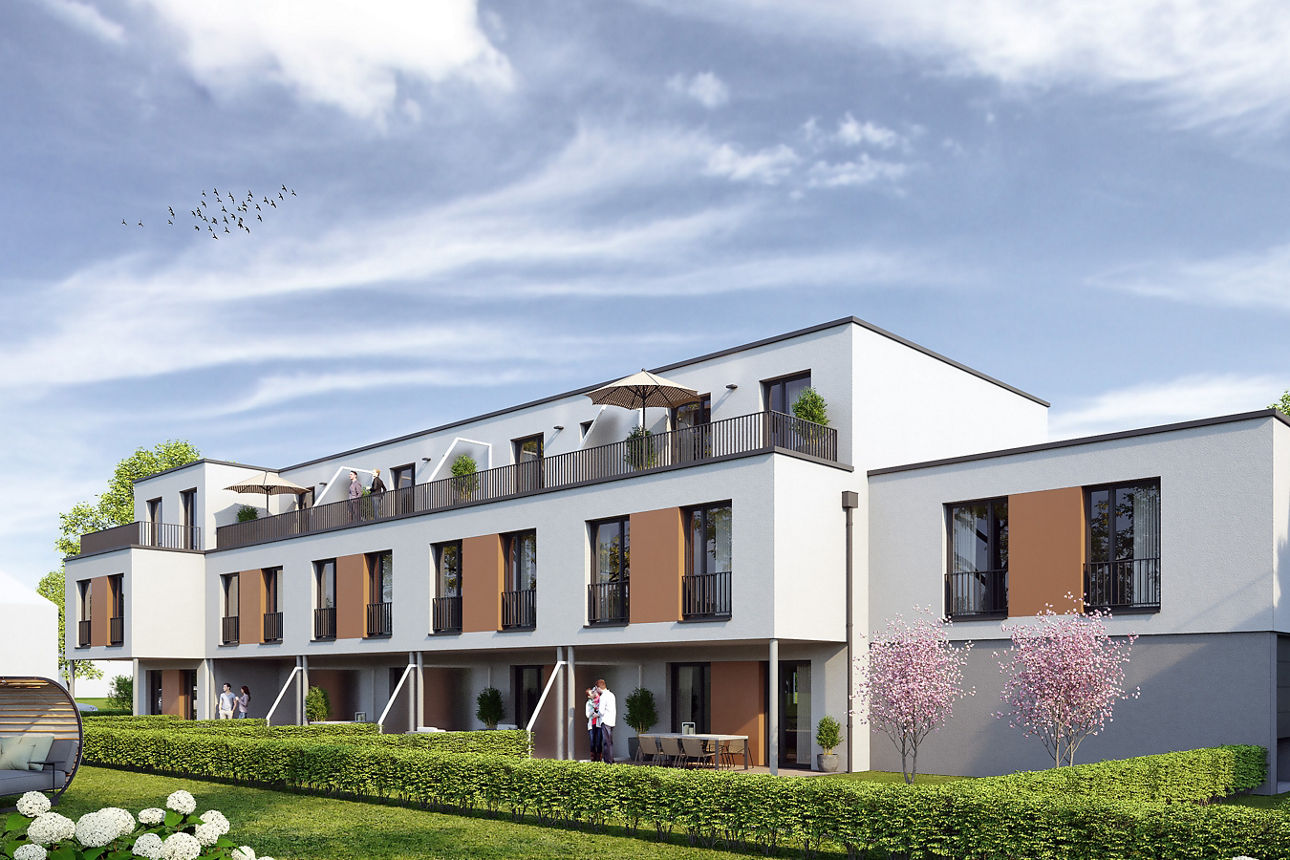 Moderne Wohngebäude