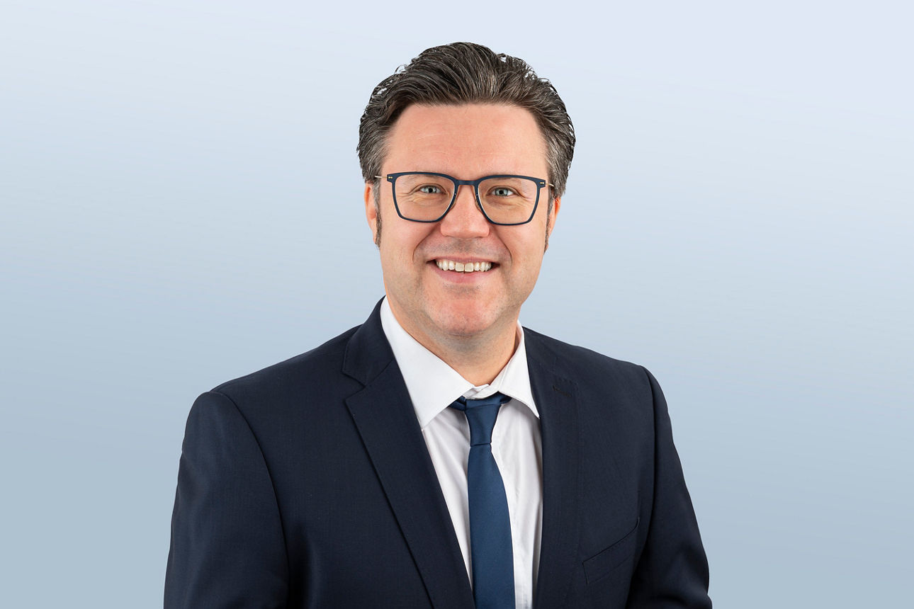 Portrait Fabian Kundmüller - Leiter und Prokurist der Niederlassung Coburg