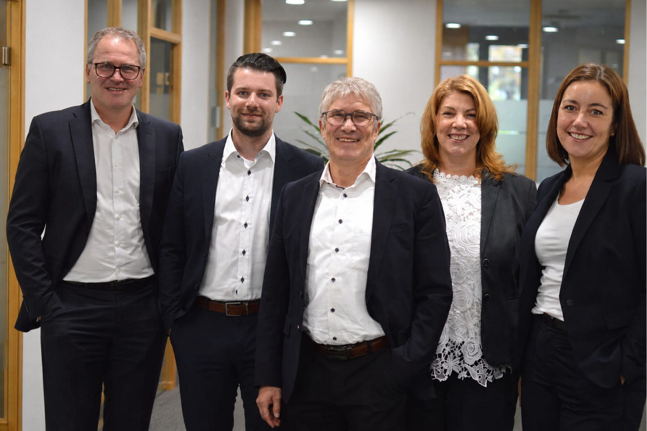 Teamfoto Versicherungsreferenten