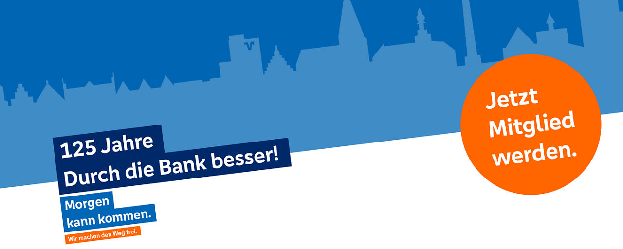 Feiern Sie mit uns 125 Jahre Volksbank Bocholt eG