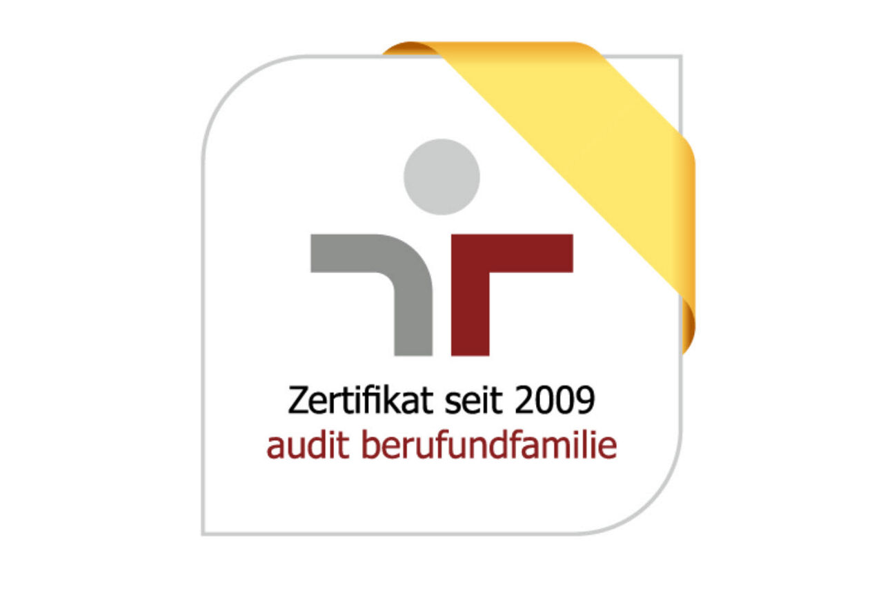 Siegel audit Beruf und Familie seit 2009