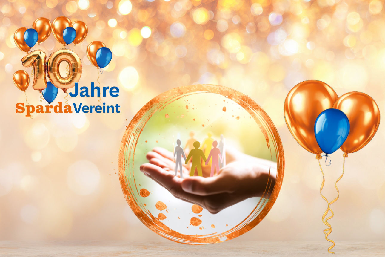 Logo 10 Jahre SpardaVereint
