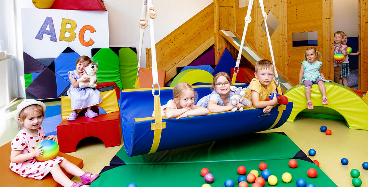Kinder des evangelischen Kindergarten Öhringen - Hunnenstrasse 