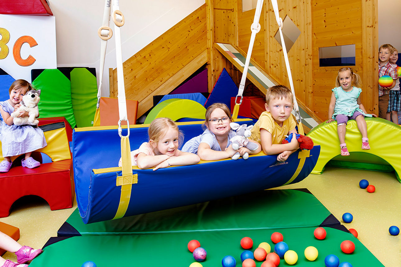 Kinder des evangelischen Kindergarten Öhringen - Hunnenstrasse 