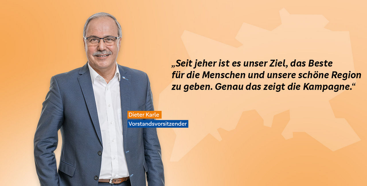 Vorstandsvorsitzender Dieter Karle