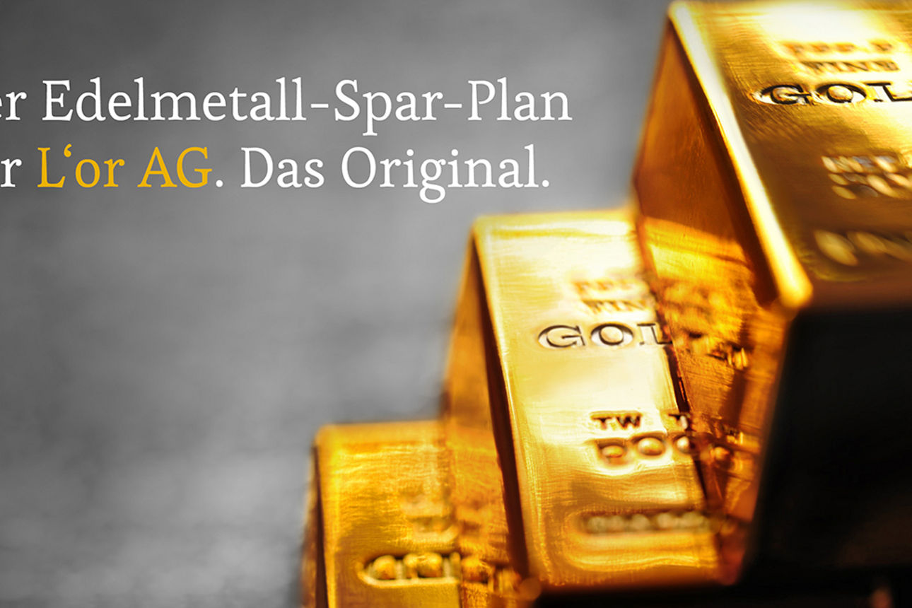 Münzen und Barren des Edelmetall-Sparplans