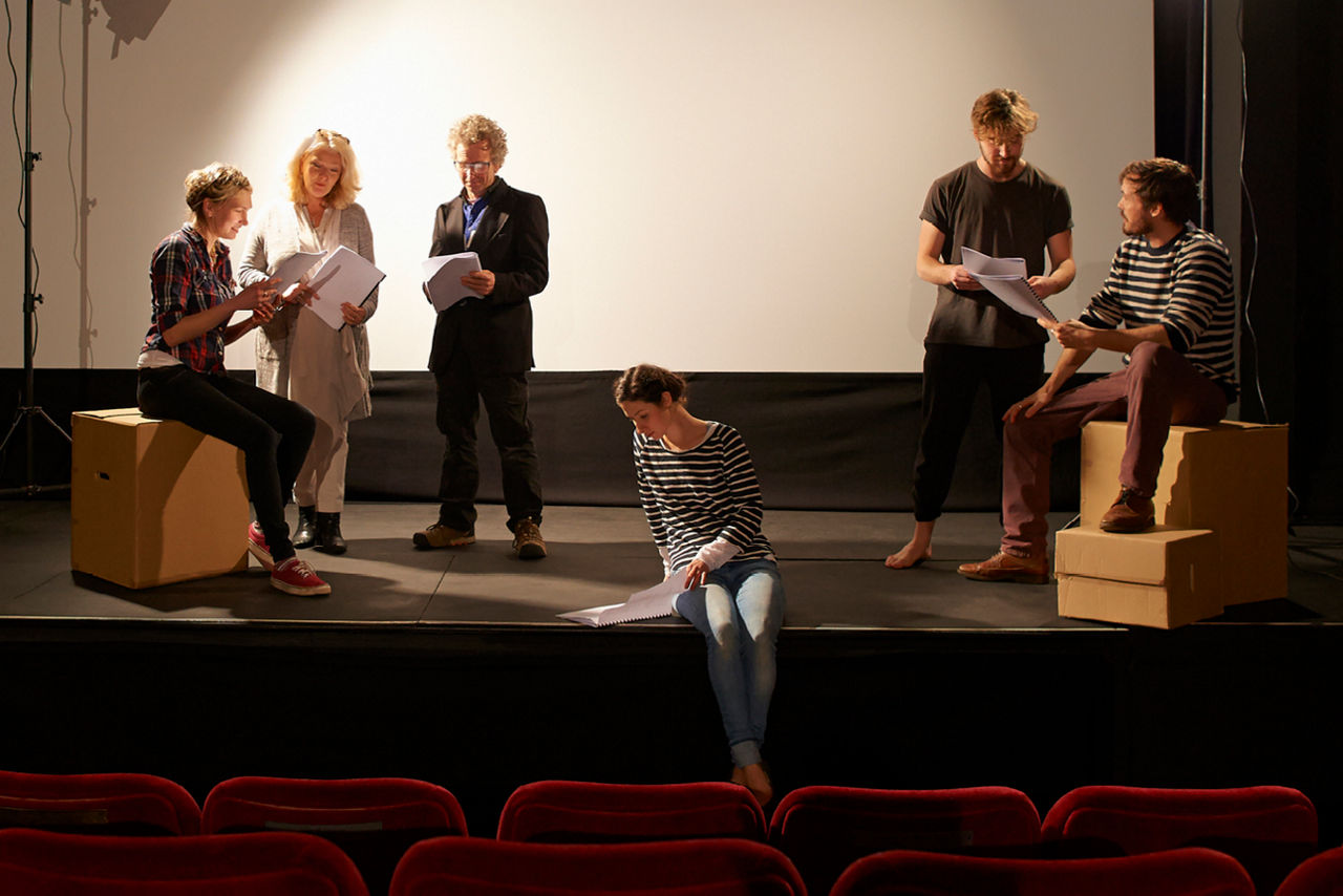 Zwei Bäume als Symbol