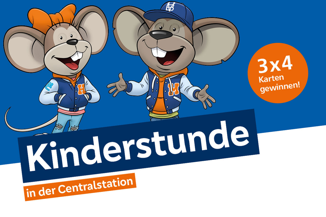Graphik Hanni und Manni und die Kinderstunde in der Centralstation
