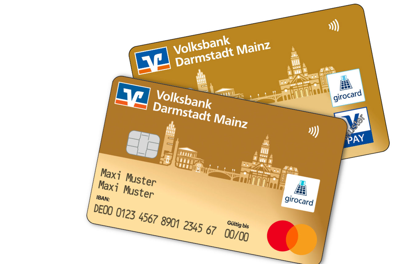 Illustration der beiden girocard Varianten